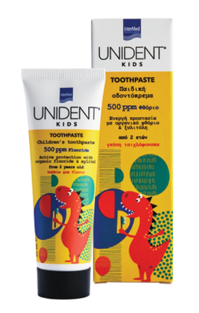 Unident Kids Toothpaste 500ppm 50ml