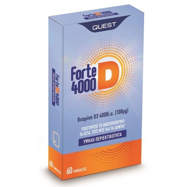 Quest Forte D3 4000iu 60tabs