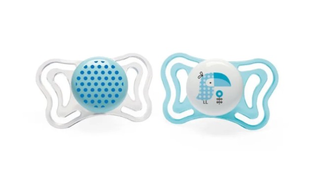 Chicco Physio Forma Light Πιπίλα Σιλικόνης 2-6m Γαλάζιο-Λευκό