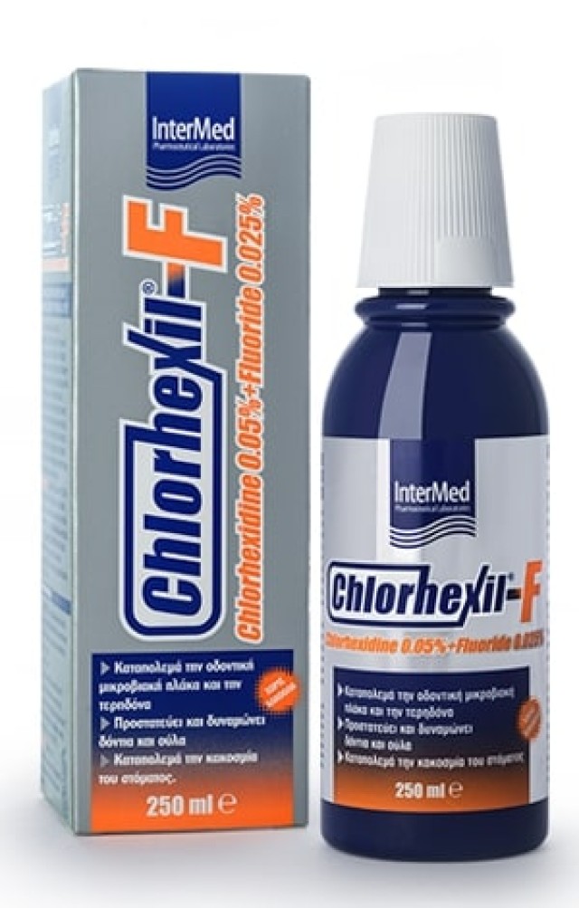 Intermed Chlorhexil-F Mouthwash 250ml