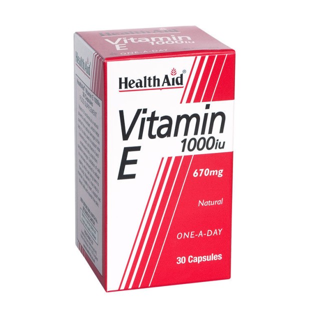 Health Aid Vitamin E 1000iu 30caps