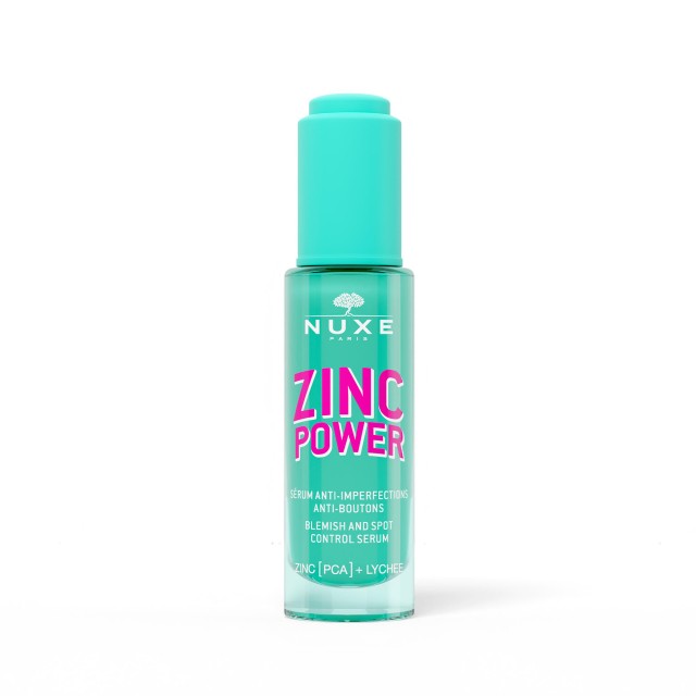 Nuxe Zinc Power Serum Ορός κατά των Ατελειών 30ml