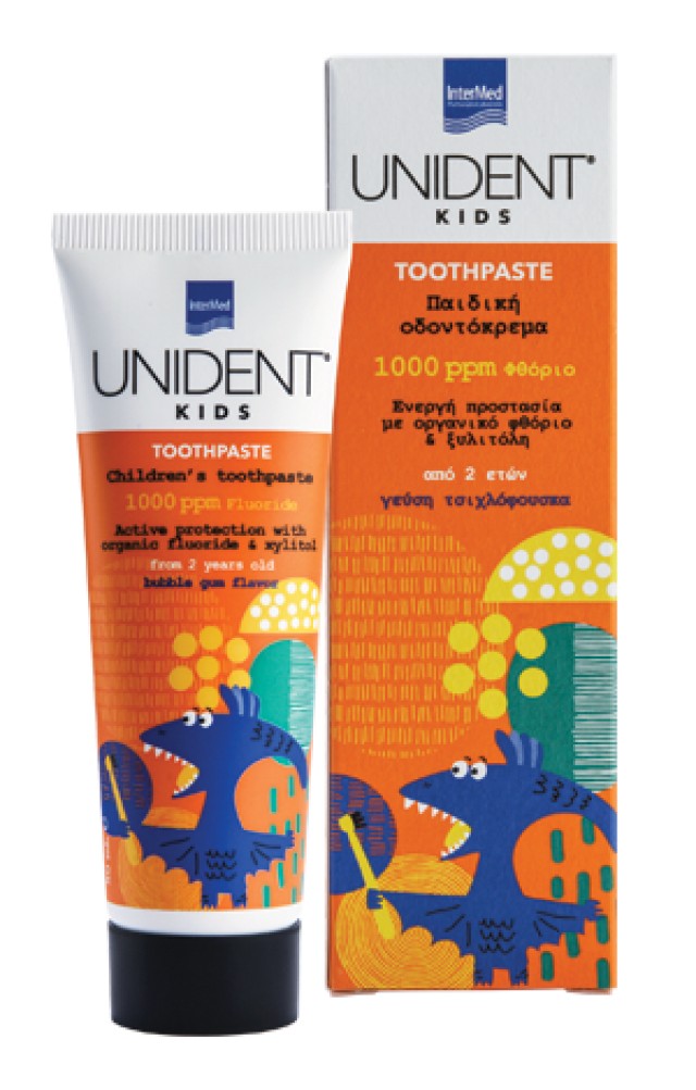Unident Kids Toothpaste 1000ppm 50ml
