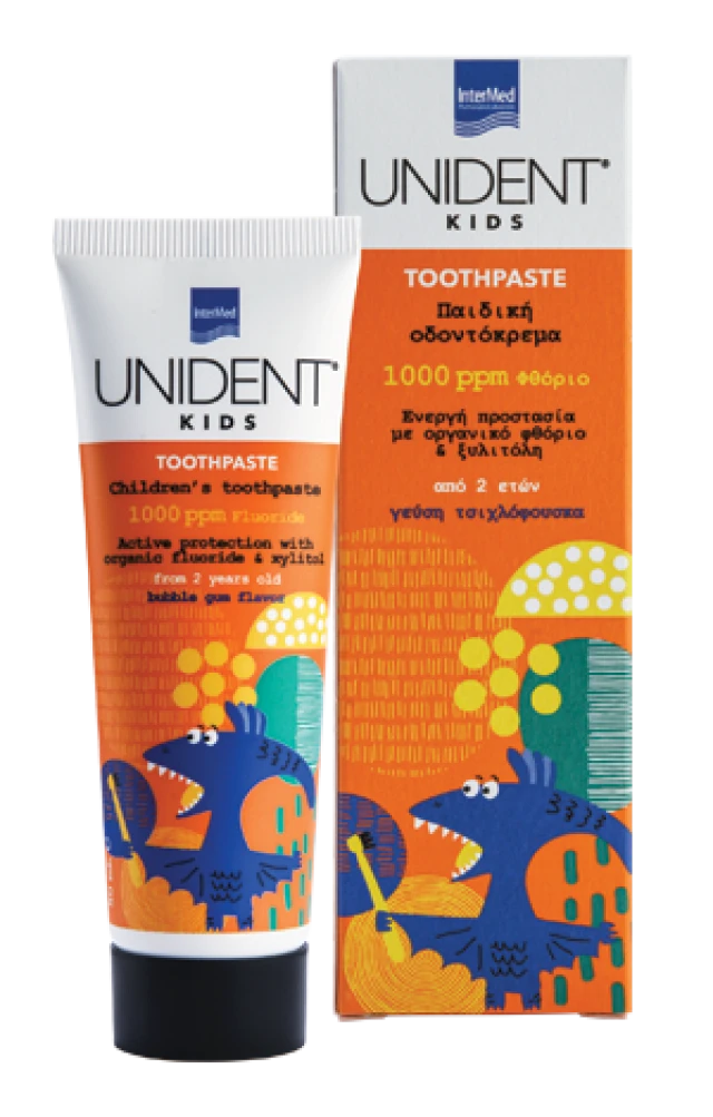 Unident Kids Toothpaste 1000ppm 50ml