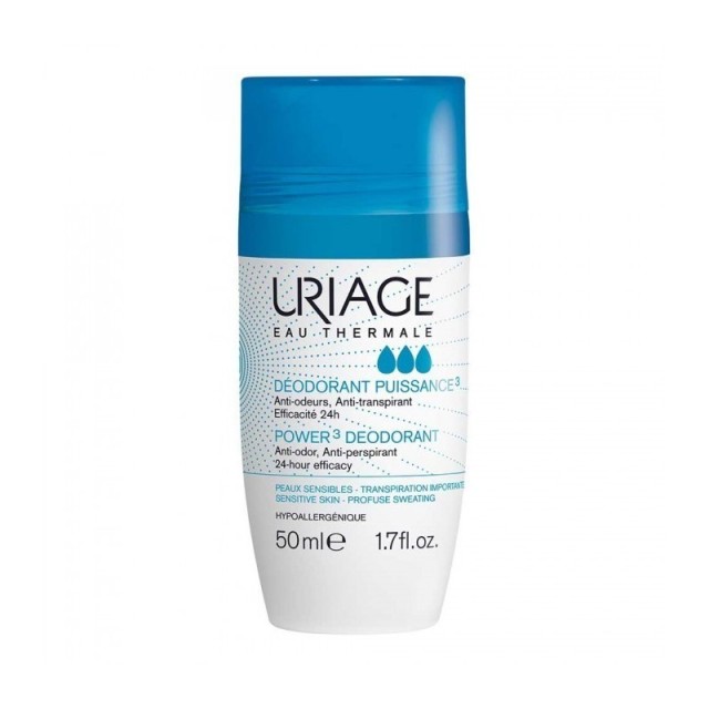 URIAGE DEODORANT PUISSANCE 3 ROLL ON 50ML