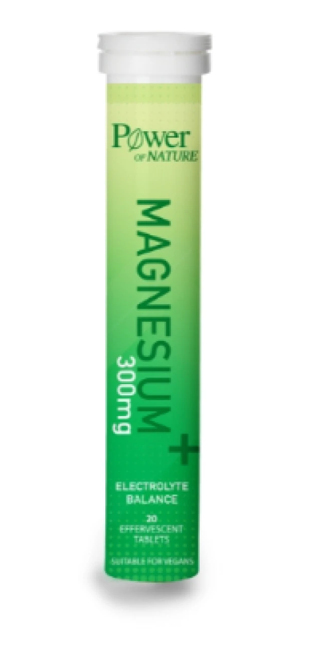 Power Health Magnesium 300mg 20 Αναβράζουσες Ταμπλέτες