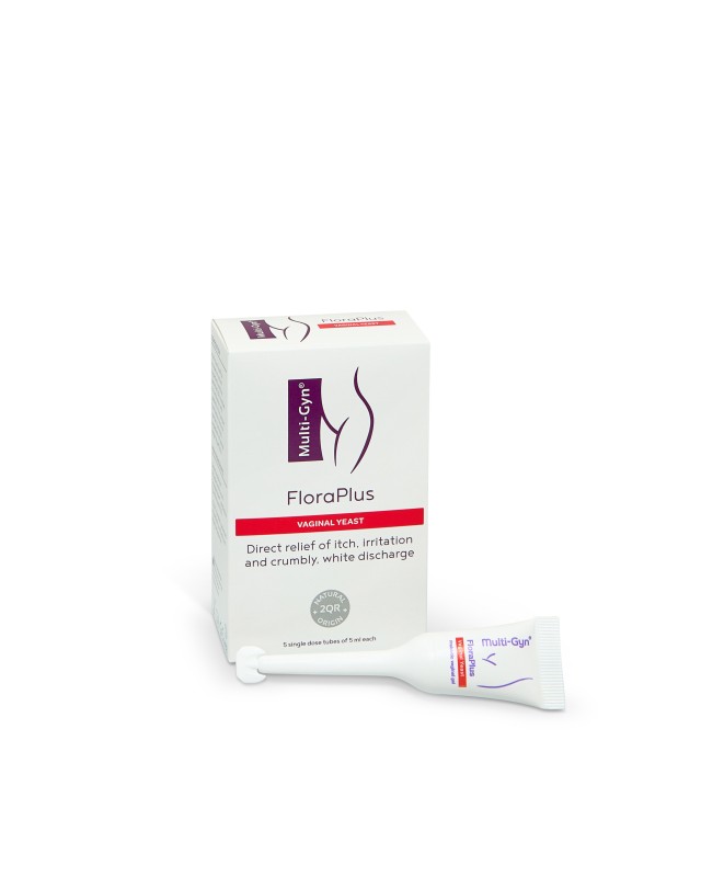 Multi-Gyn Floraplus για την Αντιμετώπιση της Αιδοιοκολπικής Μυκητίασης 5x5ml