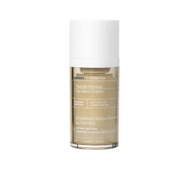 Korres Μαύρη Πεύκη Συσφιγκτική Κρέμα-Balm Ματιών με Πεπτίδια 15ml