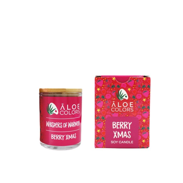 Aloe+ Colors Candle Berry Xmas 150g
