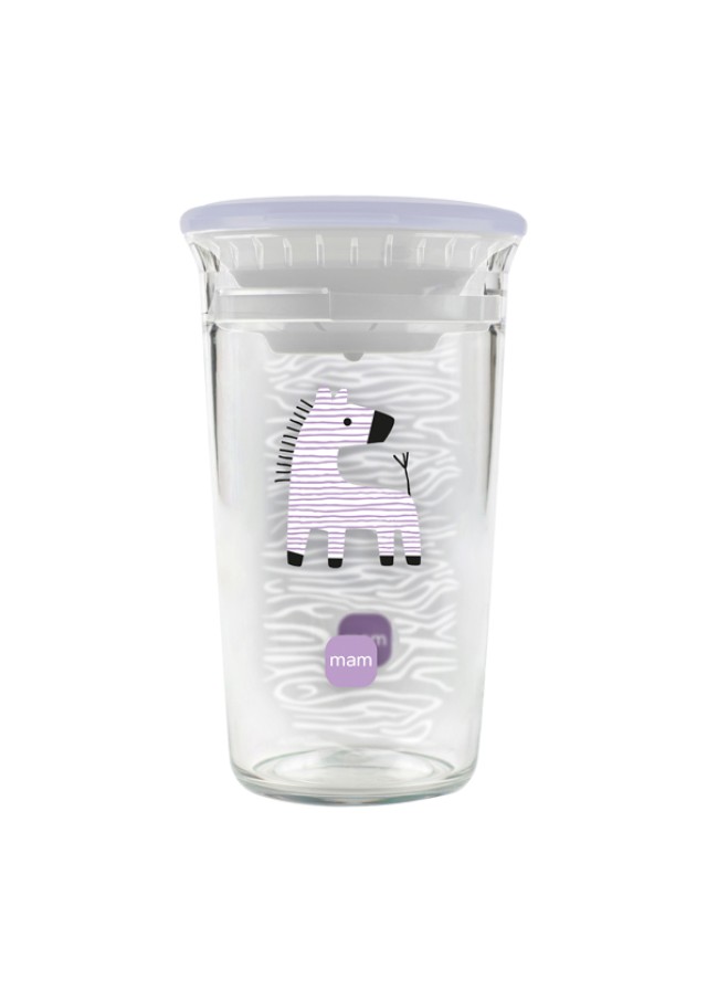 MAM Ποτηράκι Easy to Drink Cup 290ml 8m+ Μωβ