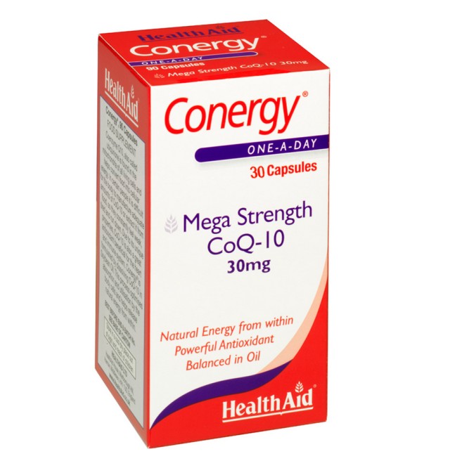 Health Aid Conergy Co-Q10 30mg 30caps