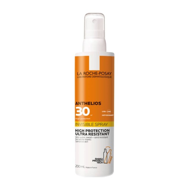 La Roche Posay Anthelios Invisible spray spf30 Αντηλιακό Spray Σώματος 200ml