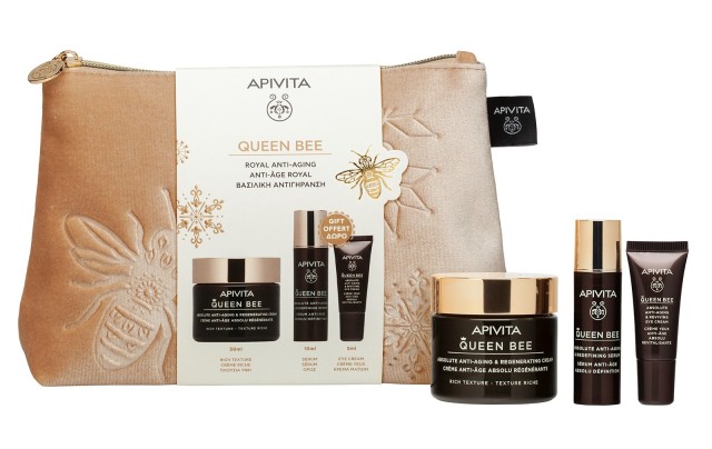 Apivita Queen Bee Day Cream Rich 50ml Promo Pack