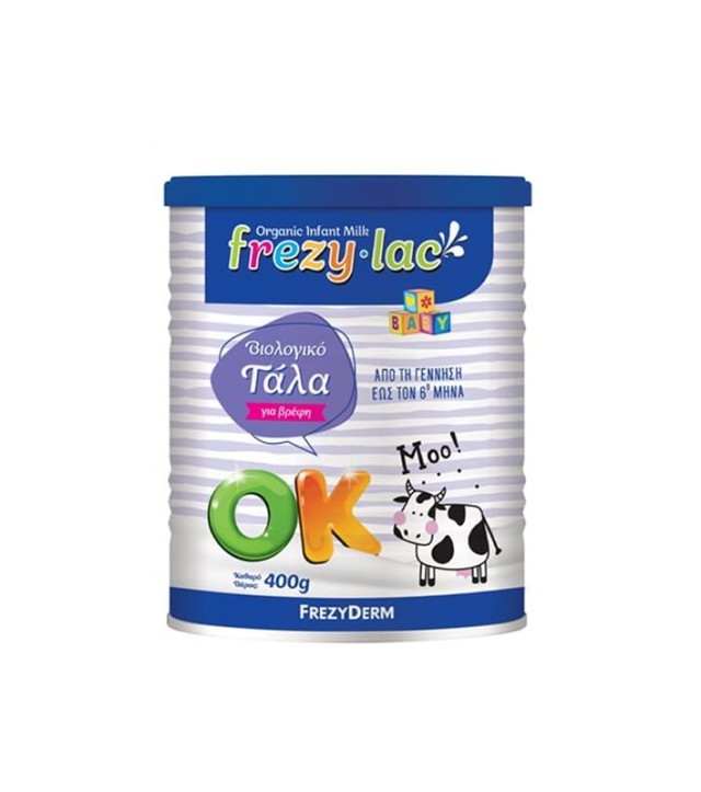 Frezylac OK Βιολογικό Γάλα σε Σκόμη έως 6 μηνών 400gr