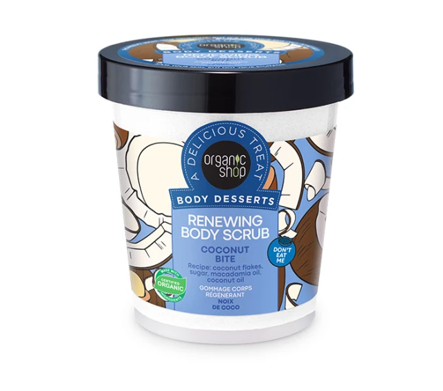 Natura Siberica Body Desserts Renewing Body Scrub Coconut Bite 450ml