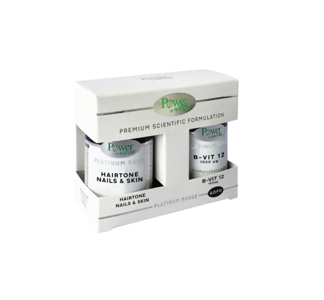 Power Health Platinum Hairtone Nails & Skin 30caps + Δώρο B-Vit12 20tabs
