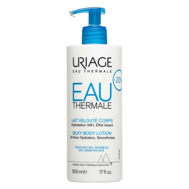 Uriage Eau Thermale Silky Body Lotion 500ml -20%