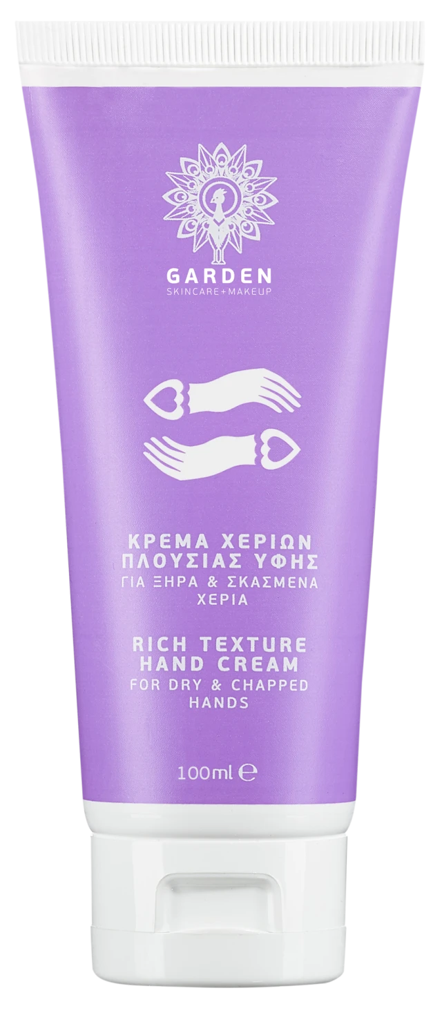 Garden Κρέμα Χεριών Πλούσιας Υφής για Ξηρά & Σκασμένα Χέρια 100ml