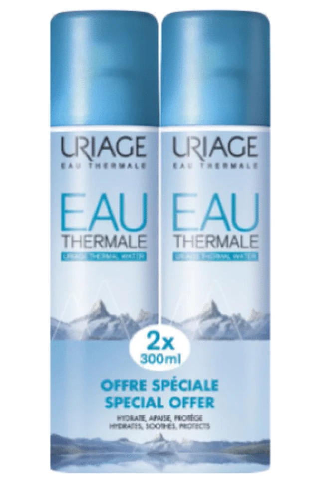 Uriage Eau Thermale Water Ιαματικό Νερό 2x300ml Special Offer