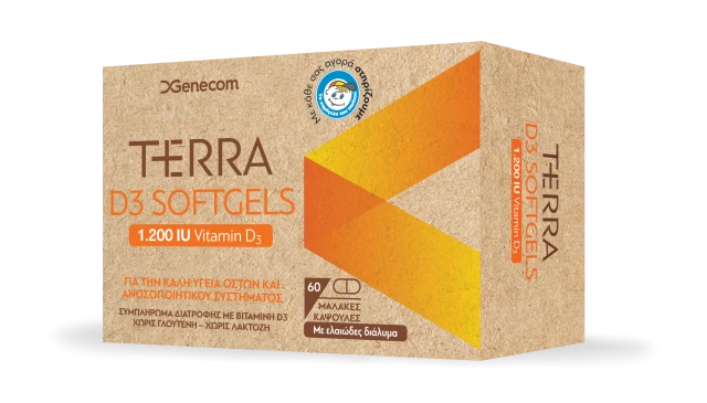 Genecom Terra D3 1200IU 60 Softgels
