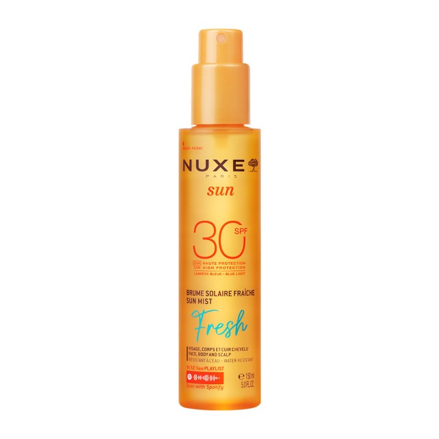 Nuxe Sun Mist Fresh Αντηλιακό Mist για Πρόσωπο και Σώμα SPF30 150ml