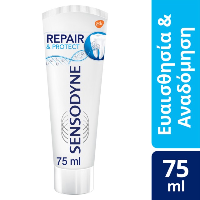 Sensodyne Repair & Protect, Οδοντόκρεμα για τα Ευαίσθητα Δόντια 75ml