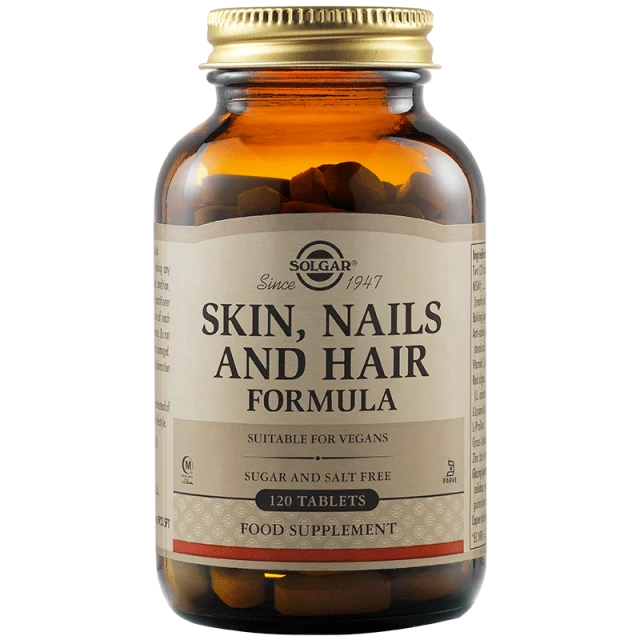 Solgar Skin Nails and Hair Formula 120tabs