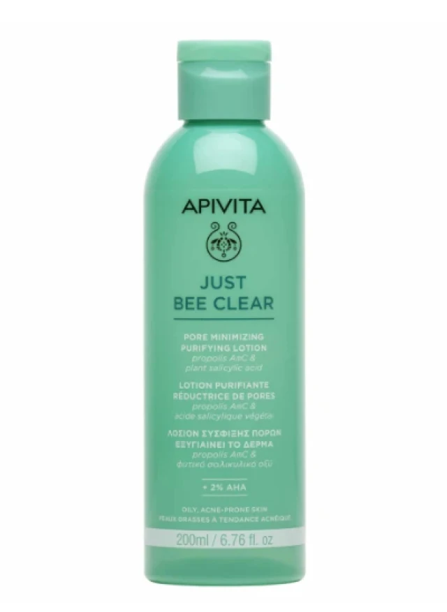 Apivita Just Bee Clear Pore Minimizing Purifying Lotion 200ml