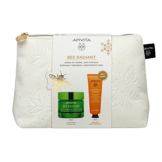 Apivita Bee Radiant Face Cream Light Promo Pack