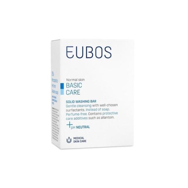 Eubos Solid Washing Bar Blue 125g