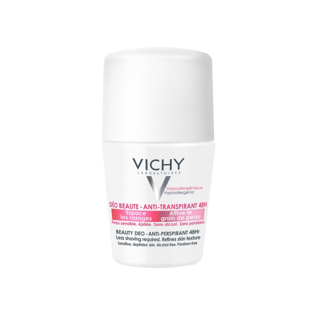 Vichy Deodorant 48h Ideal Finish Roll-on για Ευαίσθητες Επιδερμίδες 50ml