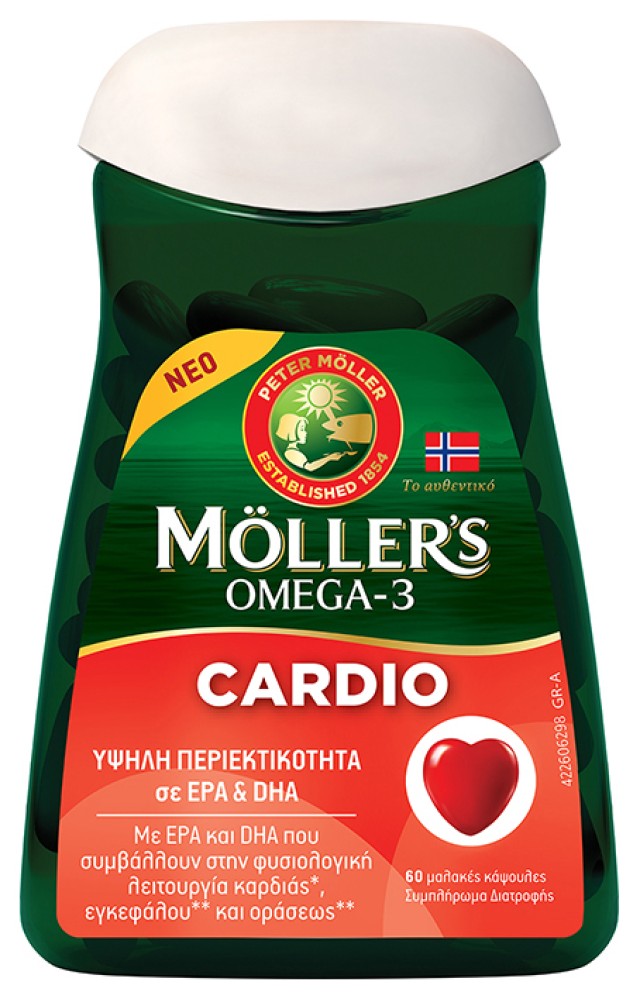 Mollers Forte Omega Cardio 60caps