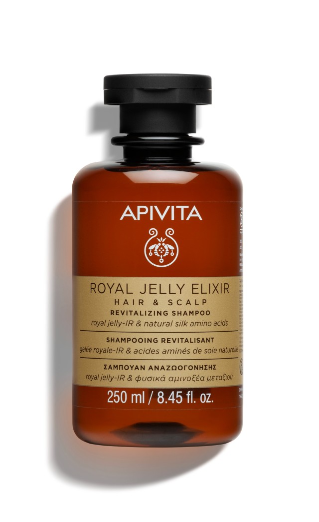 Apivita Royal Jelly Elixir Σαμπουάν Αναζωογόνησης 250ml