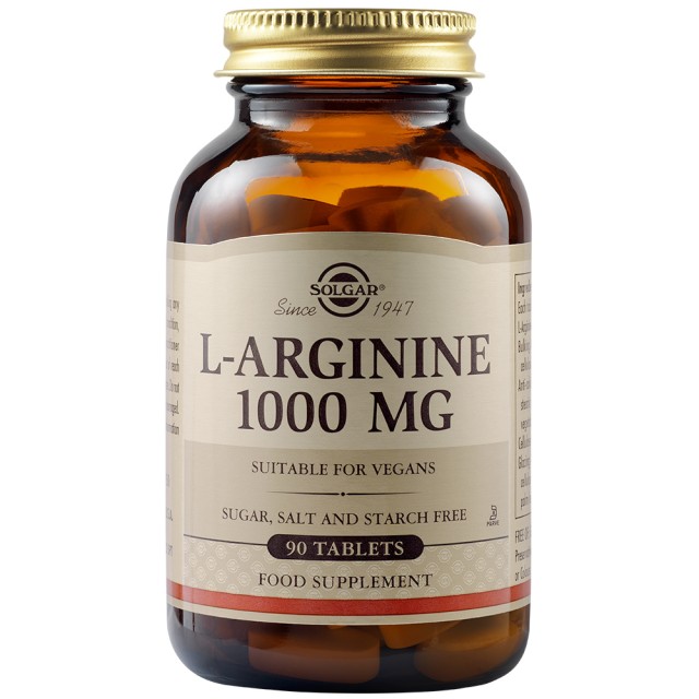 Solgar L-Arginine 1000mg 90tabs
