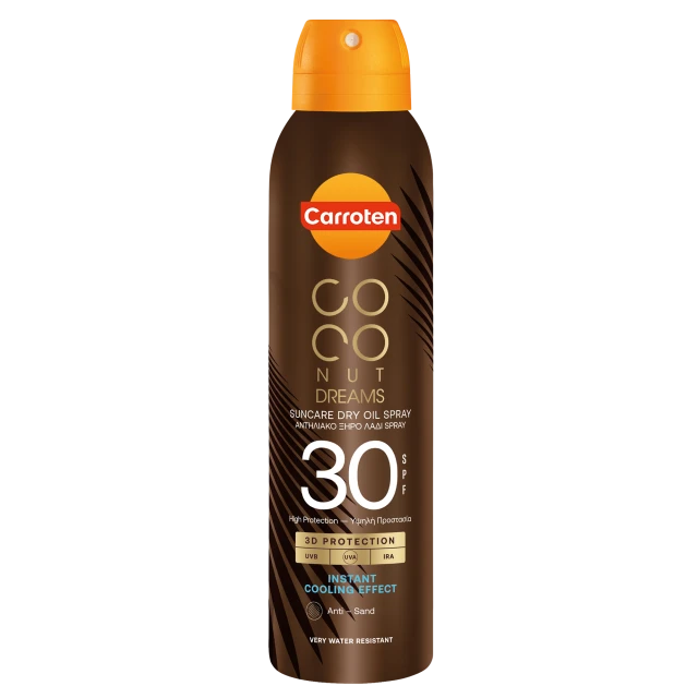 Carroten Coconut Dreams Suncare Dry Oil Spray SPF30 150ml