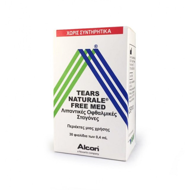 Alcon Tears Naturale Free Med Λιπαντικές Οφθαλμικές Σταγόνες σε Περιέκτες μιας Χρήσης 30 x 0.4ml