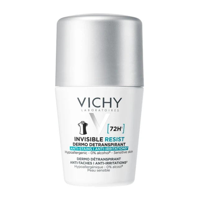 Vichy Deo Roll On Invisible Resist 72h 50ml