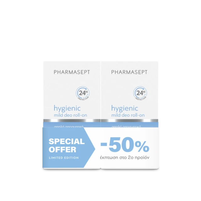 Pharmasept Hygienic Mild Deo Roll-On -50% στο 2ο Προιον
