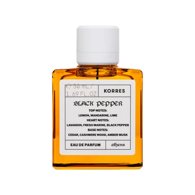 Korres Black Pepper Eau De Parfum Ανδρικό Άρωμα 50ml