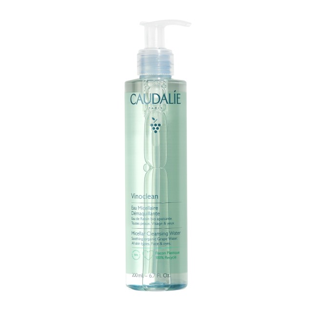Caudalie Vinoclean Micellar Cleansing Water Νερό Καθαρισμού για Πρόσωπο & Μάτια 200ml