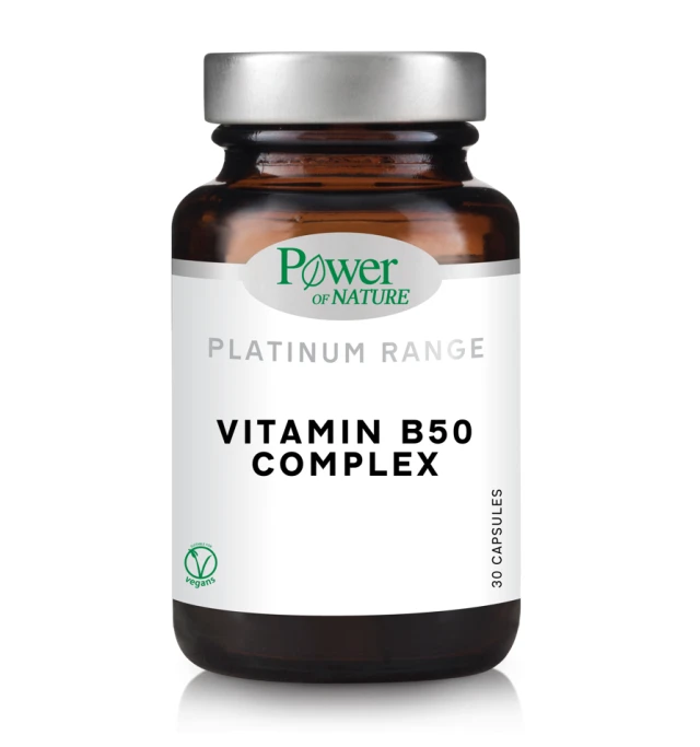 Power Health Platinum Range Vitamin B50 Complex 30caps