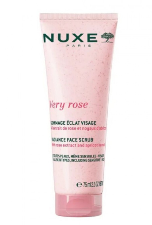 Nuxe Very Rose Radiance Face Scrub Απολεπιστικό Προσώπου 75ml