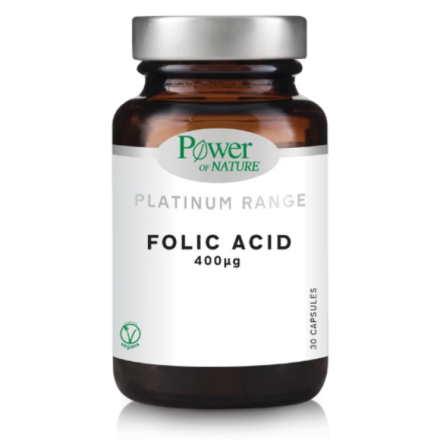 Power Health Platinum Range Folic Acid 400mg 30caps