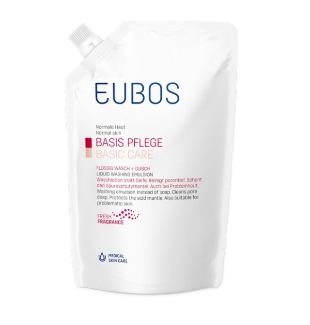 Eubos Liquid Red Refill 400ml Ανταλλακτικό Υγρό Καθαρισμού