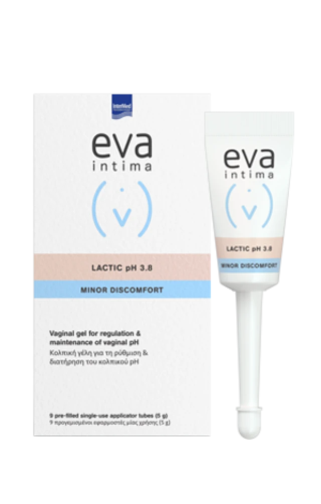 Intermed Eva Intima Lactic Gel PH3.8 9τμχ