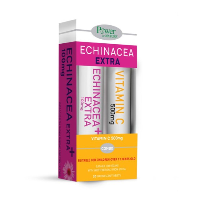 Power Health Echinacea Extra 20tabs Αναβράζοντα + Δώρο Vitamin C 500mg