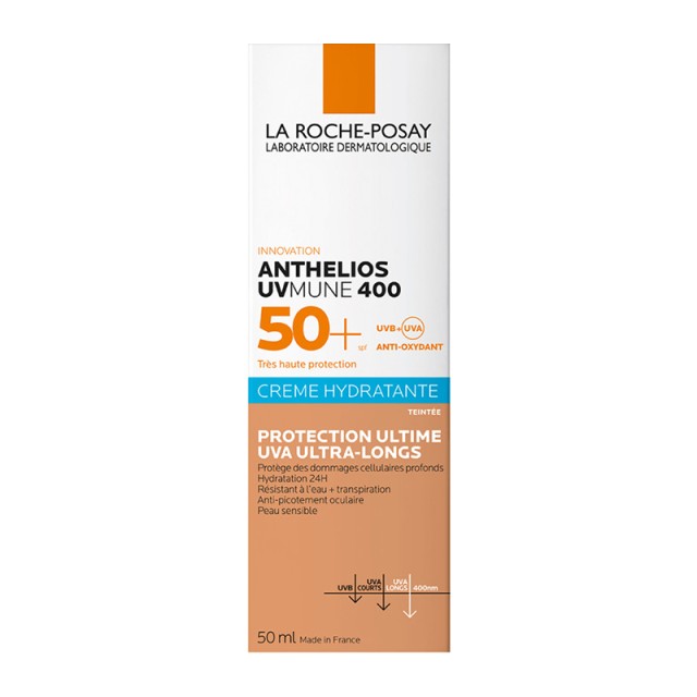 La Roche Posay Anthelios UVmune400 SPF50+ Αντηλιακή κρέμα προσώπου με χρώμα 50ml