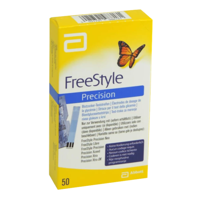 Freestyle Precision Ταινίες Μέτρησης Σακχάρου 50τμχ