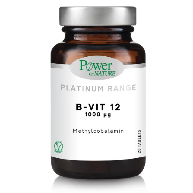 Power Health Platinum Range B-Vit 12 1000mg 60tabs