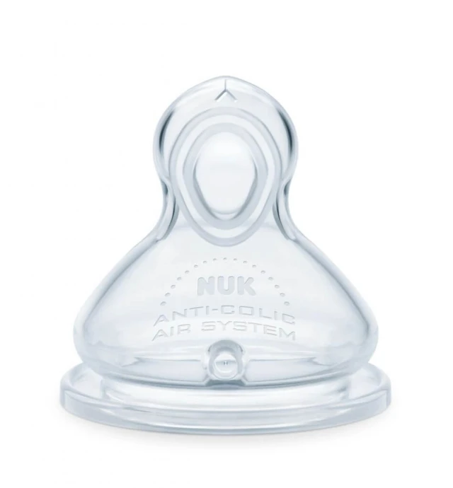 NUK First Choice Flow Control Θηλή Σιλικόνης 6-18 Μηνών